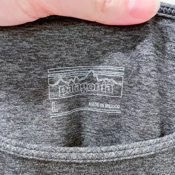 Patagonia W's Sleeveless Seabrook Dress in Heather Grey - Picture 6 of 8